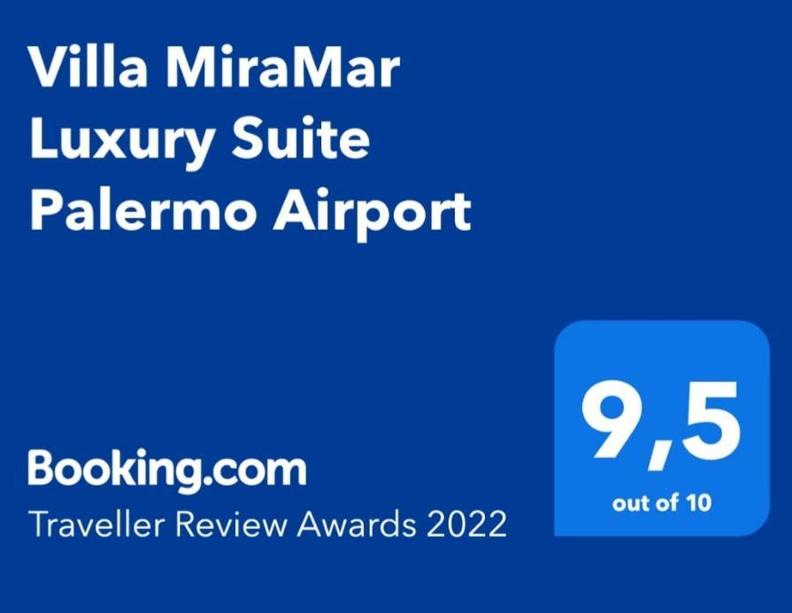 Villa MiraMar Luxury Suite Palermo Airport Carini Extérieur photo